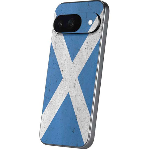 Scotland Flag Distressed Google Pixel 9 Skin
